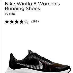 Women’s Nike Winflo 8 Running Shoe 10.5